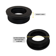 Rubber fitting Reducer 2 to 3 inch by SereneDrains