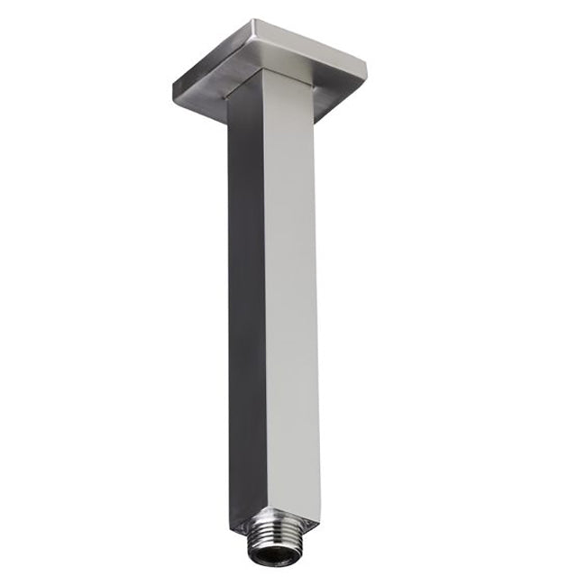 Ceiling Mount Square Shower Arm by Serene Steam 8 Inch