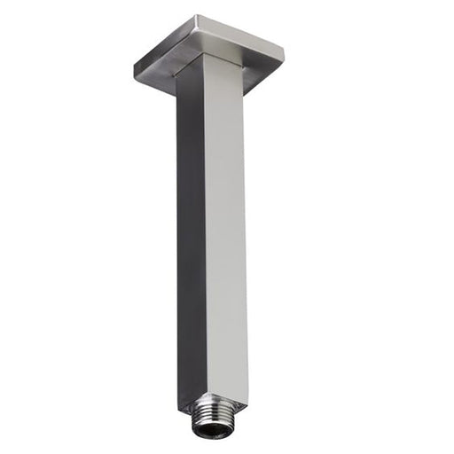 Ceiling Mount Square Shower Arm by Serene Steam 6 inch