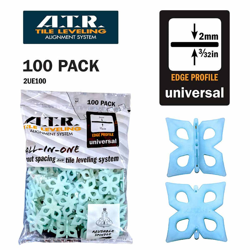 ATR Tile Leveling Alignment System Straight 2mm