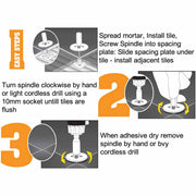 ATR Tile Leveling Alignment System