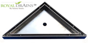 SereneDrains Triangle Shower Drain Tile Insert
