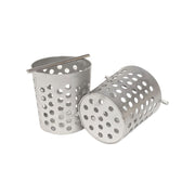 SereneDrains Hair Trap for Shower Drain Hair Catcher Basket Filter Strainer Brushed