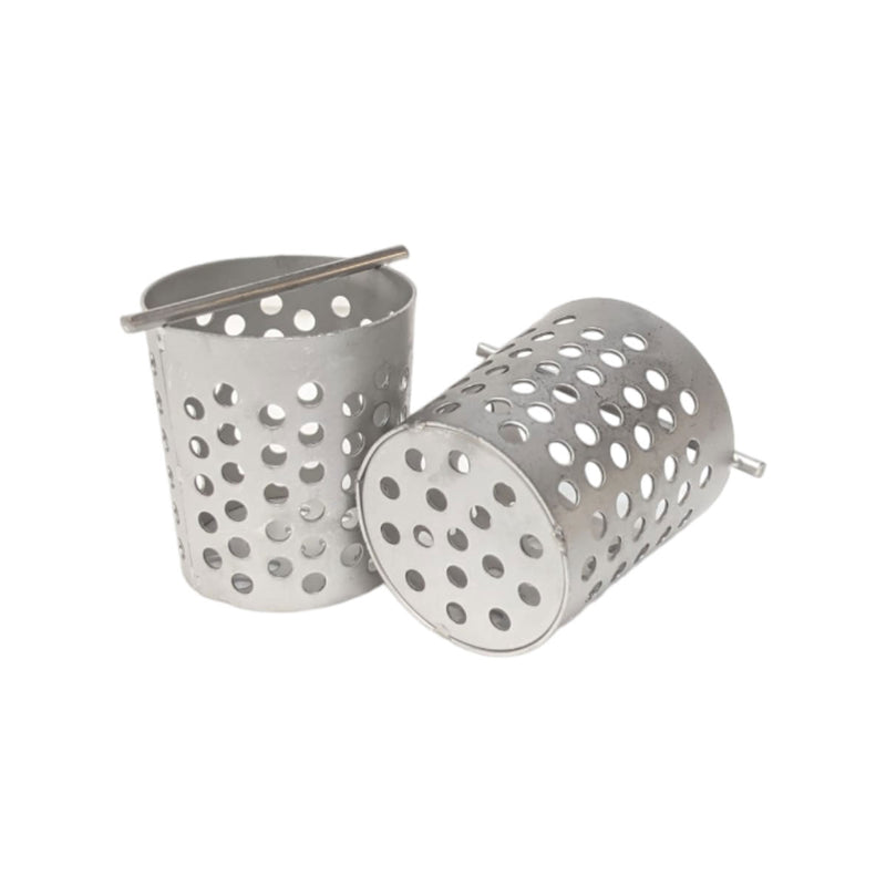 SereneDrains Hair Trap for Shower Drain Hair Catcher Basket Filter Strainer Brushed