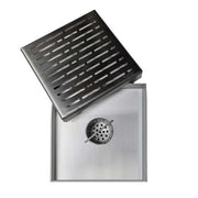 SereneDrains Hair Trap for Shower Drain Hair Catcher Basket Filter Strainer