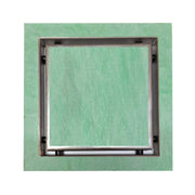 SereneDrains Square Shower Drain Invisible Hidden 6 inch