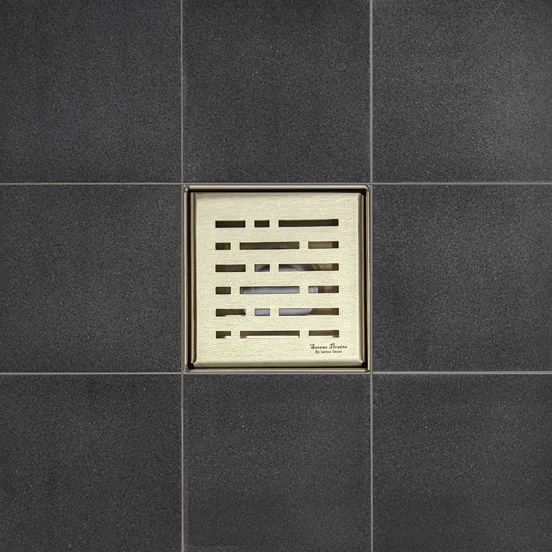 SereneDrains Square Shower Drain