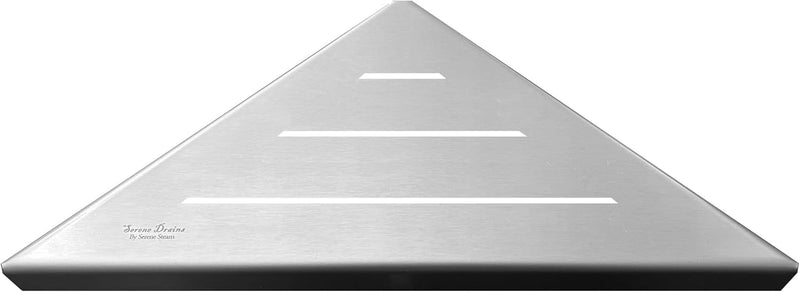 SereneDrains Triangle Shelf Stainless Steel