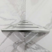 SereneDrains Triangle Shelf Stainless Steel