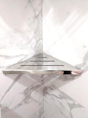 SereneDrains Triangle Shelf Stainless Steel