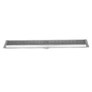 SereneDrains Linear Shower Drain Linear Wedge - Polished 30