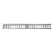 SereneDrains Linear Shower Drain Linear Wedge - Polished 30