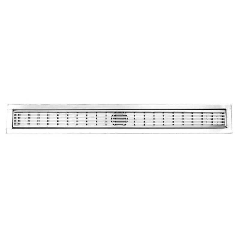 SereneDrains Linear Shower Drain Linear Wedge - Polished 30