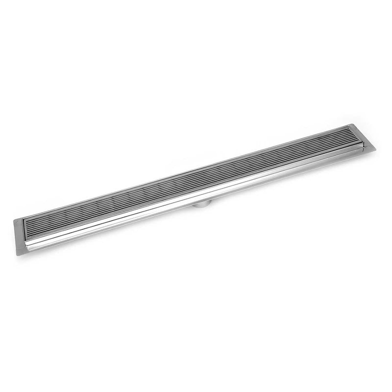 SereneDrains Linear Shower Drain Linear Wedge - Polished 30