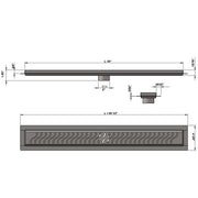 SereneDrains Linear Shower Drain