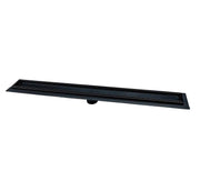SereneDrains Linear Shower Drain Tile Insert Matte Black 39