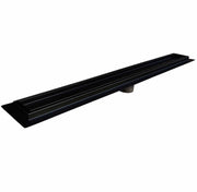 SereneDrains Linear Shower Drain Tile Insert Matte Black 39