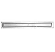 SereneDrains Linear Shower Drain Tile Insert Brushed Nickel 72