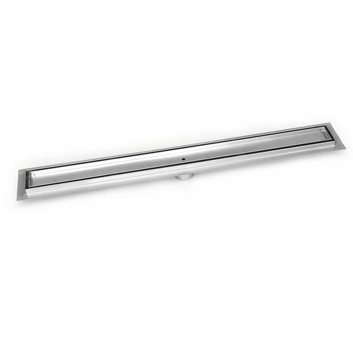 SereneDrains Linear Shower Drain Tile Insert Brushed Nickel 72