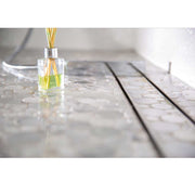 SereneDrains Wow Drain TM Side Discharge Outlet with Tile In Linear Shower Drain Horizontal Low Profile