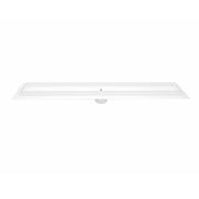 SereneDrains Linear Shower Drain Tile Insert Matte White 59