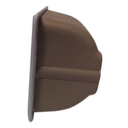 SereneDrains Ceramic Recessed Toilet Paper Holder White Glossy 6x6 Niche Bathroom Tissue Roll