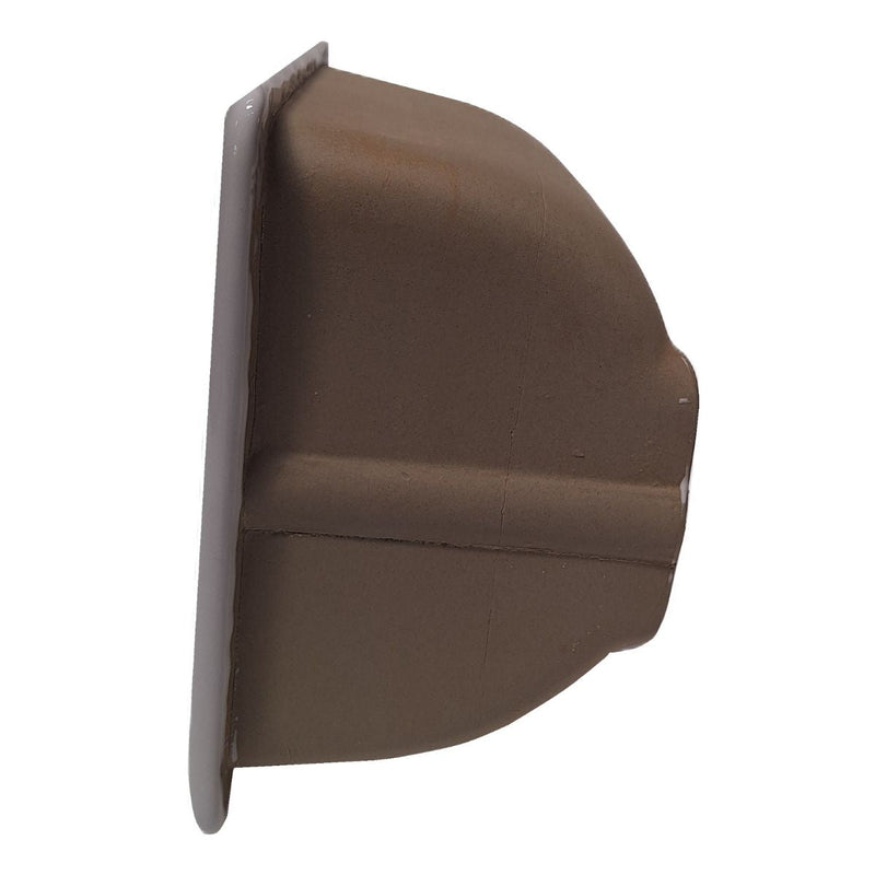 SereneDrains Ceramic Recessed Toilet Paper Holder White Glossy 6x6 Niche Bathroom Tissue Roll