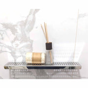 SereneDrains Shower Shelf Stainless Steel - Traditional Square - Polished