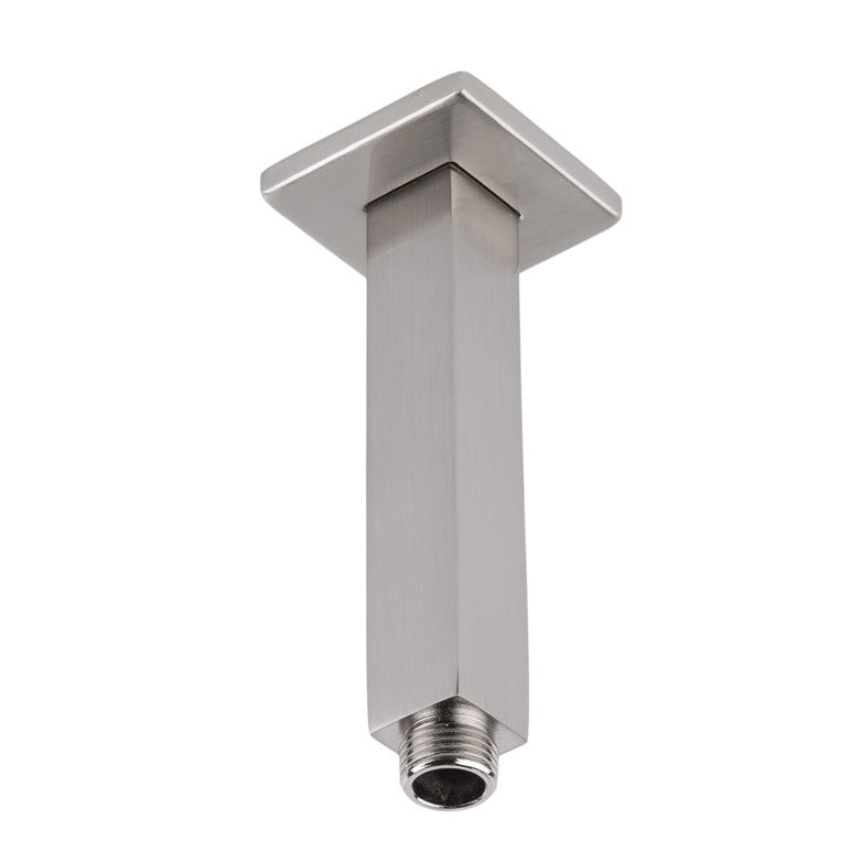 Ceiling Mount Square Shower Arm by Serene Steam 8 Inch
