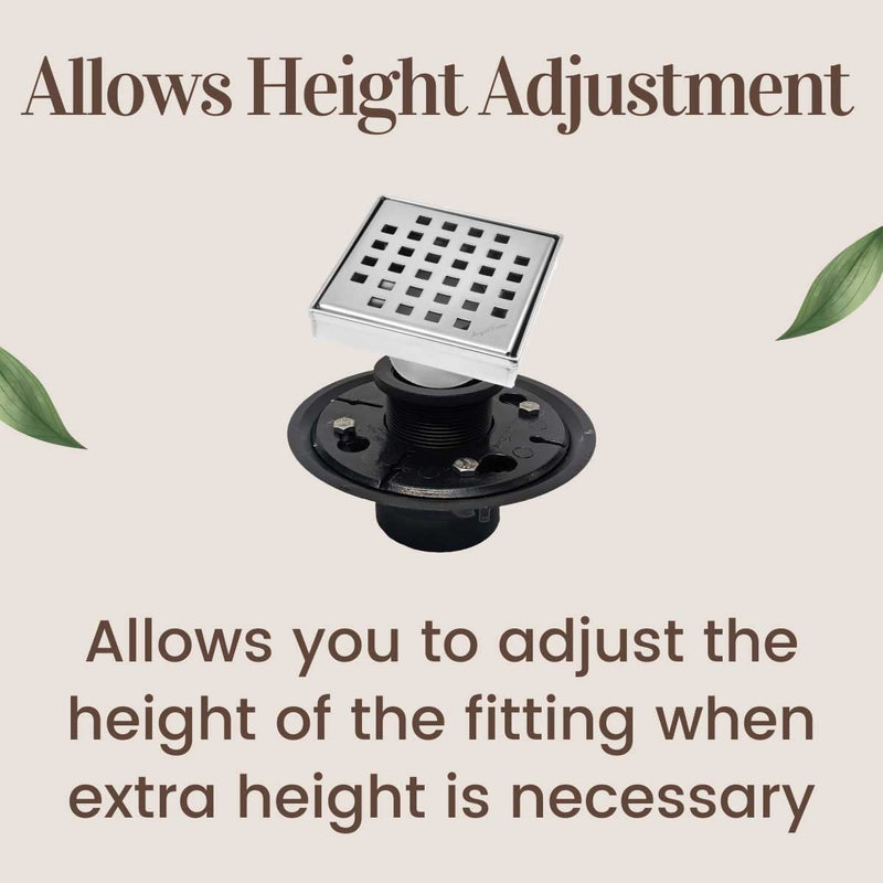 SereneDrains Threaded Adaptor Fitting Membrane