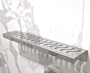 SereneDrains Rectangle Shelf Stainless Steel