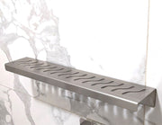 SereneDrains Rectangle Shelf Stainless Steel
