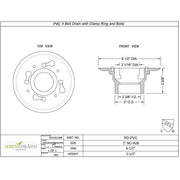 SereneDrains Shower Drain Base