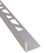 Aluminum Straight Edge Metal Tile Trim Brushed