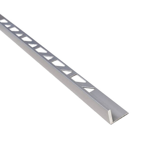 Aluminum Straight Edge Metal Tile Trim Brushed