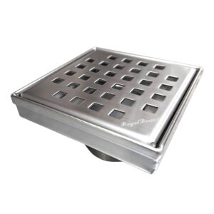 Traditional Square - 4" - Brushed Nickel - RSD-TS4-BN