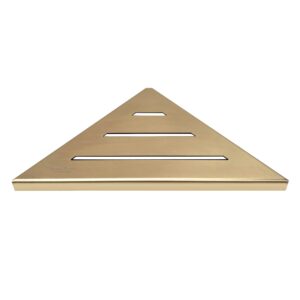 Triangle Shelf - 9" - Satin Gold - RTSS-CL-SG-9