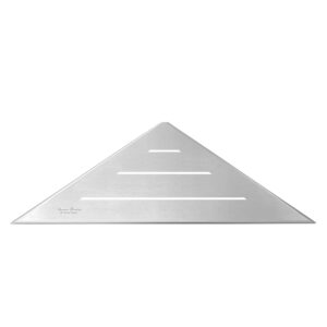 Triangle Shelf - 12" - Brushed Nickel - RTSS-CL-BN-12