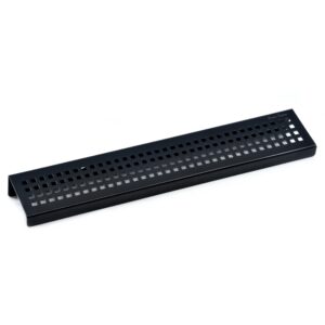 Rectangle Shelf - Square Design - 12" - Matte Black - RRSS-SQ-MB-12