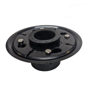 ABS Plastic Drain Base with a Rubber Fitting - RD-R-ABS