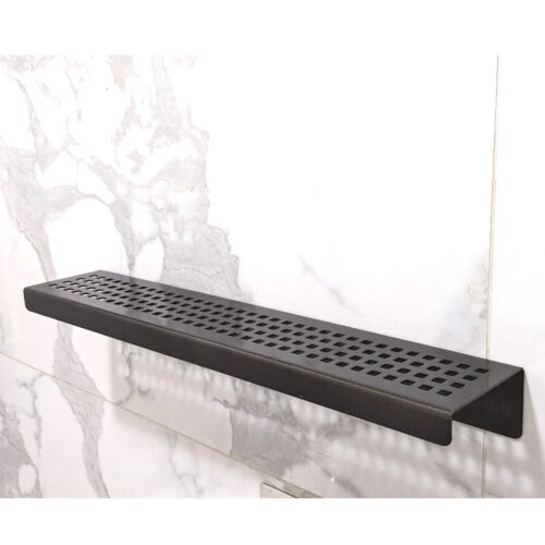 rec. shelf -square design - dark bronze1